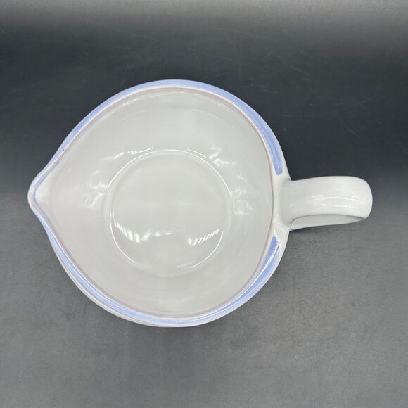 Vintage Sauce Dish Gravy Boat Dieulefit France PHP Pottery Lavender Purple - Picture 6 of 11